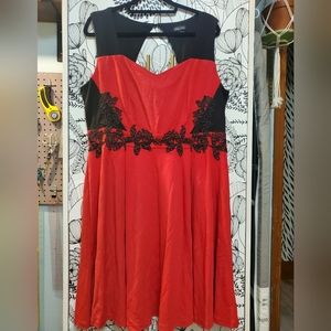 CITY CHIC RETRO DRESS